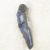 Нож NOC Knives MT-32, M390, Titanium Blue Handle, MT-3208